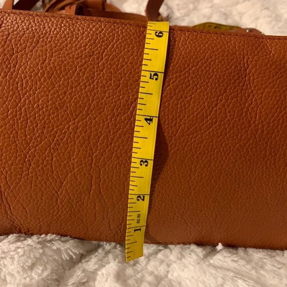 Laggo Remy British Tan Leather studded Tote